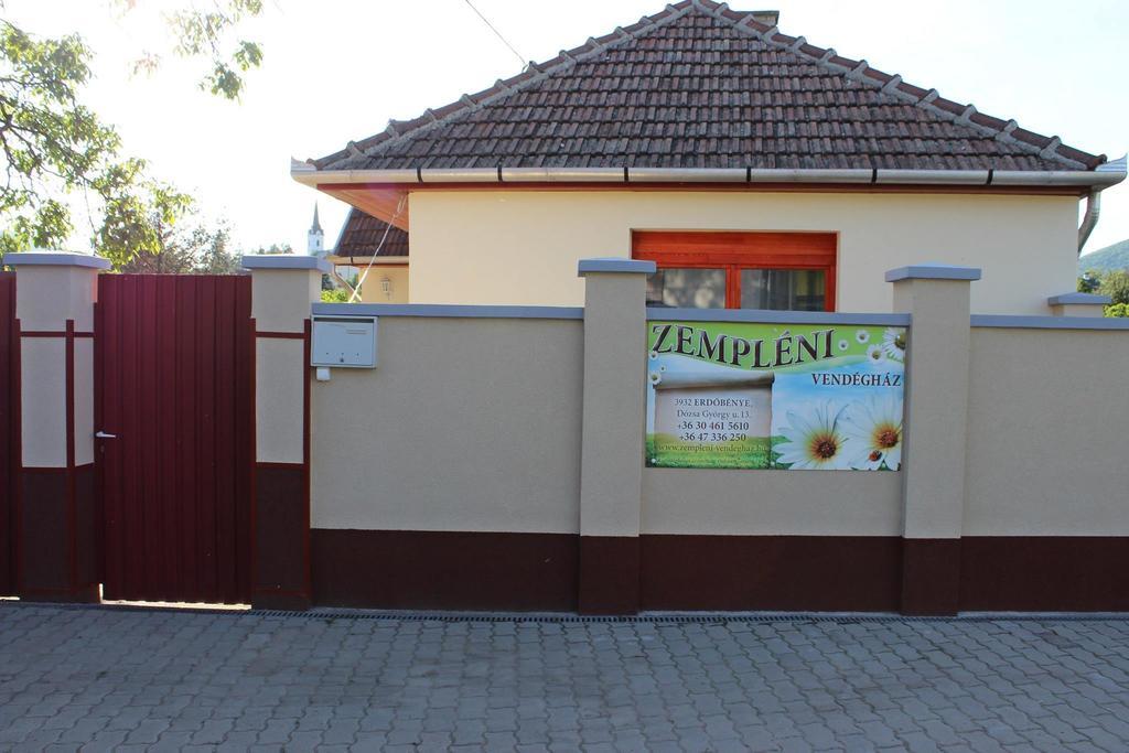 Hotel Zempleni Vendeghaz Erdőbénye Exteriér fotografie